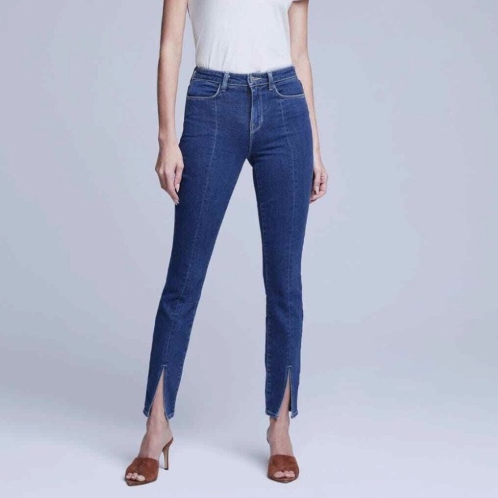 L’AGENCE Classic Blue Skinny Jeans